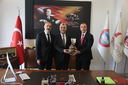 Ticaret Bakanımız Sn. Prof.dr.ömer Bolat Ve Bakanlık Yetkililerimiz Masfed Ankara Genel Merkezine Ziyaret Gerçekleştirdi.